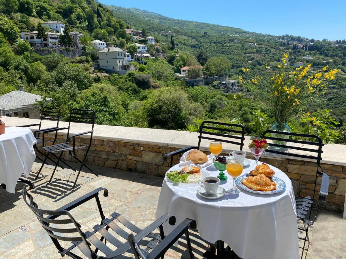 Archontika Karamarlis Hotel Makrinitsa Ngoại thất bức ảnh