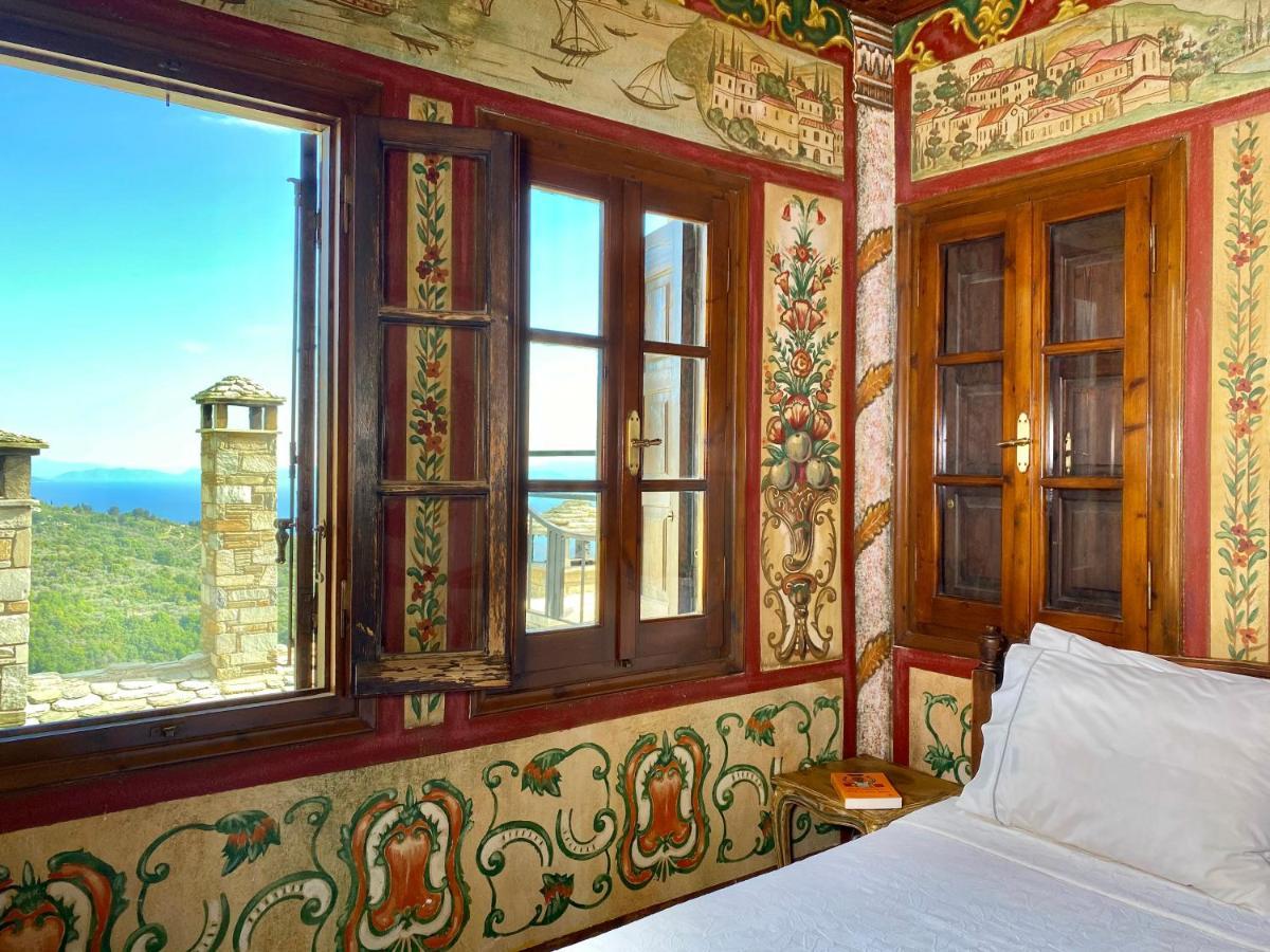Archontika Karamarlis Hotel Makrinitsa Ngoại thất bức ảnh